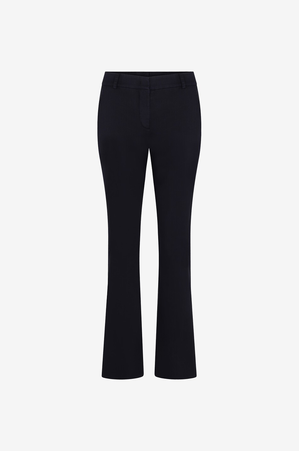 Aylen twill bootcut trousers
