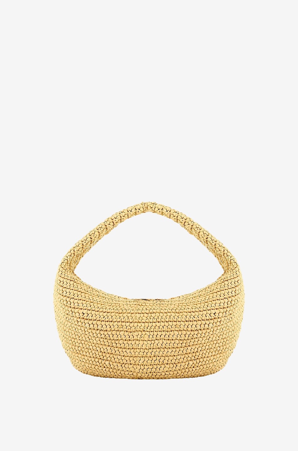 KHAITE Sac porté épaule en raphia The Medium Olivia Hobo Femme BEIGE 3