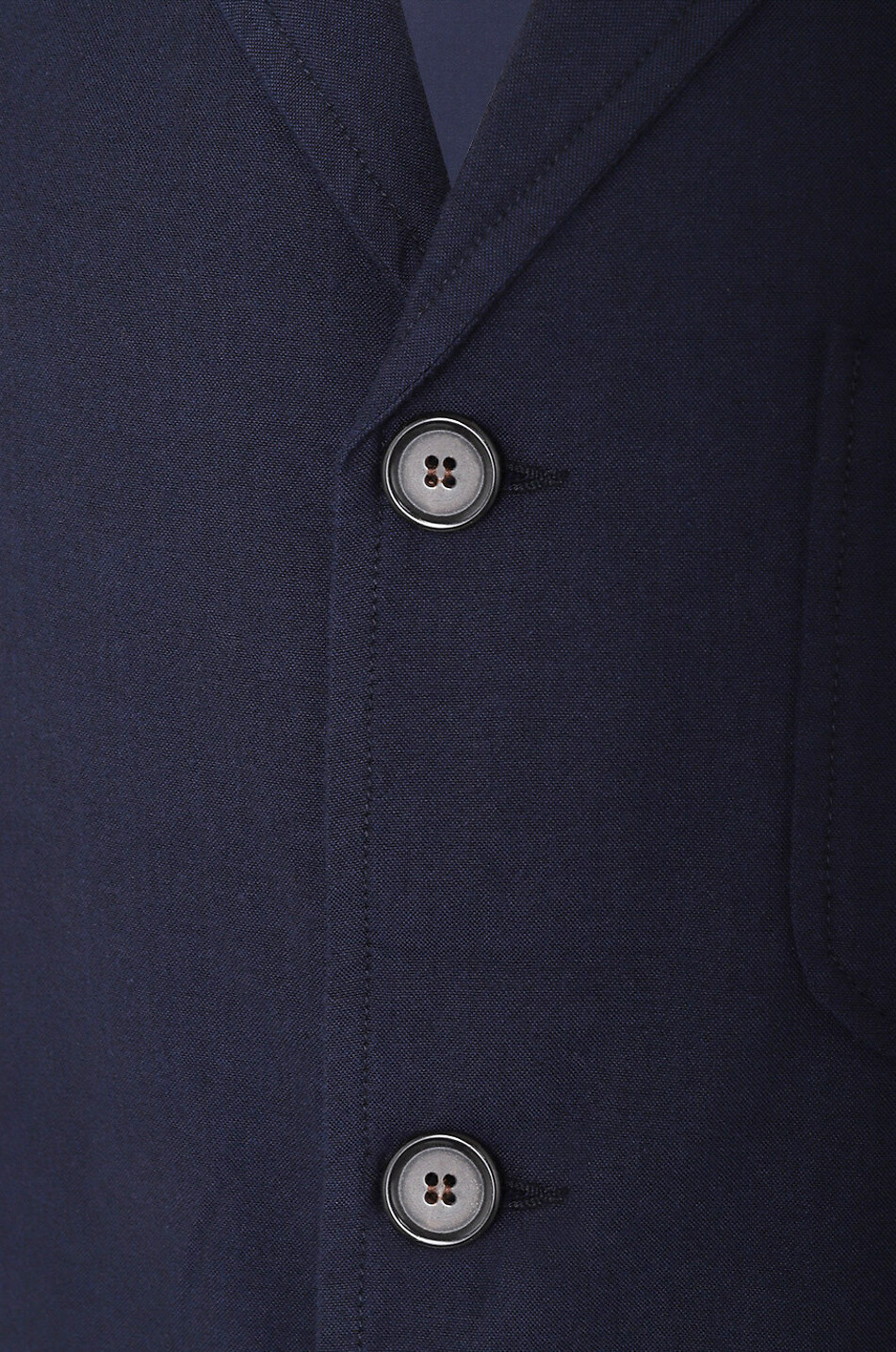 UNIVERSAL WORKS Cotton and wool jacket Men DARK BLUE 3