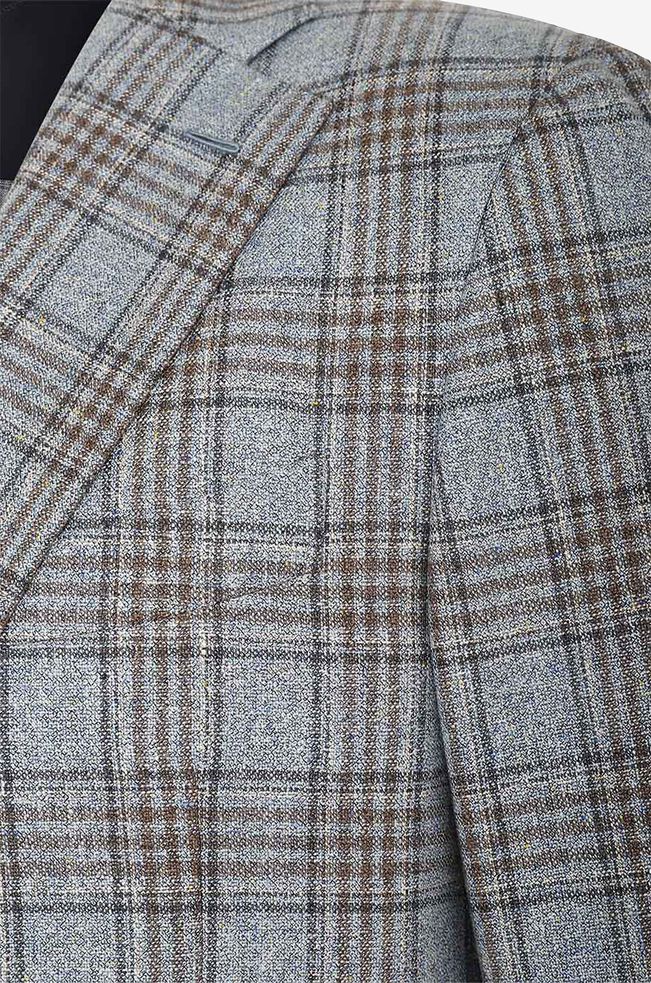 CARUSO Blazer aus Seide und Wolle Indy Herren MITTELBLAU 3