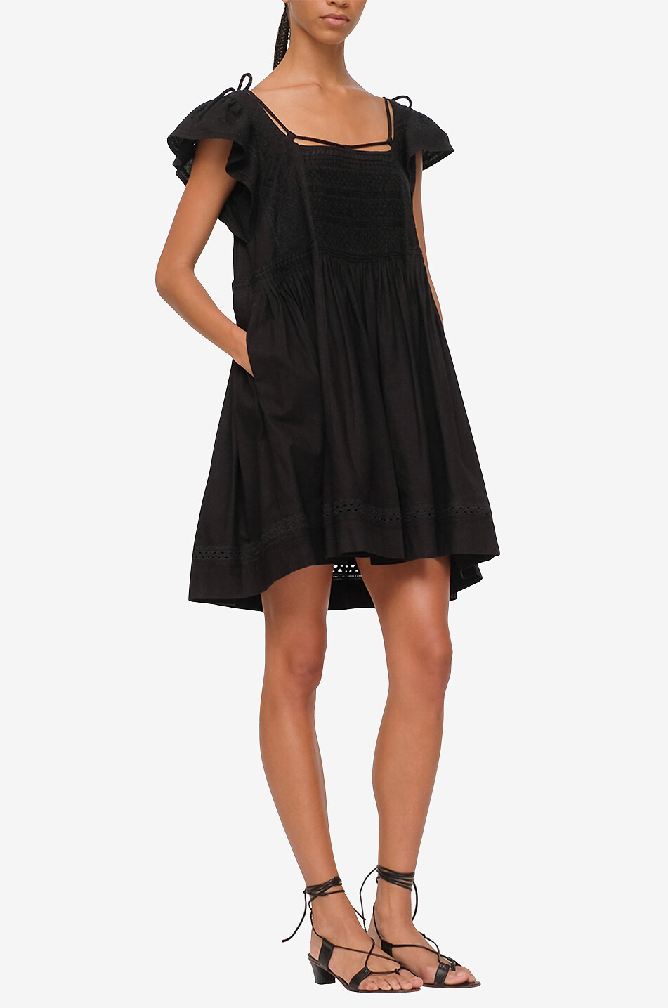 Minikleid aus Baumwolle Willa