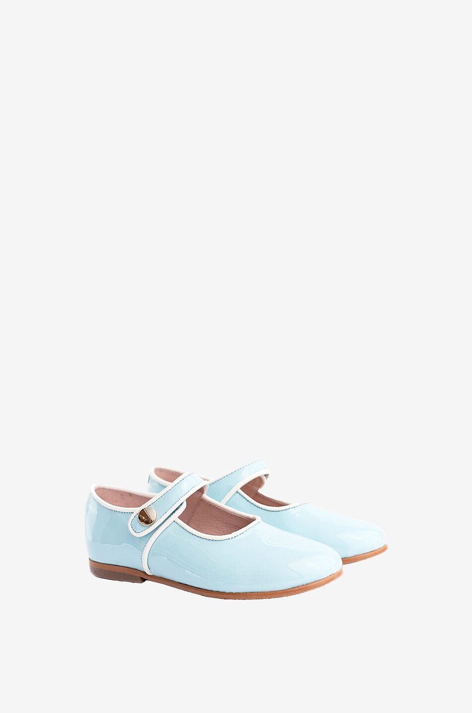 Riemchen-Ballerinas für Mädchen aus Leder Bulle