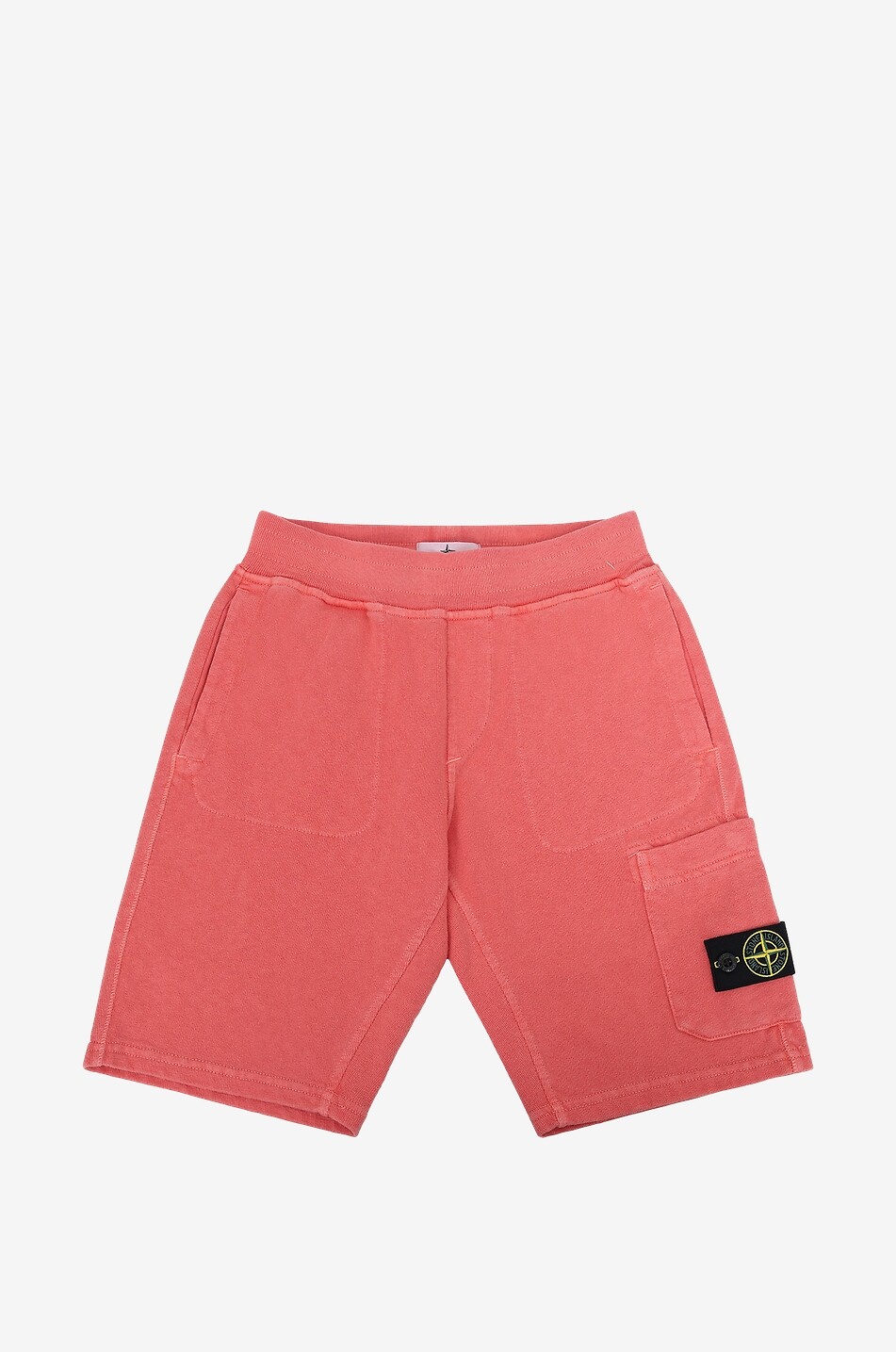 60541 Garment Dyed boy's slub sweat Bermuda shorts