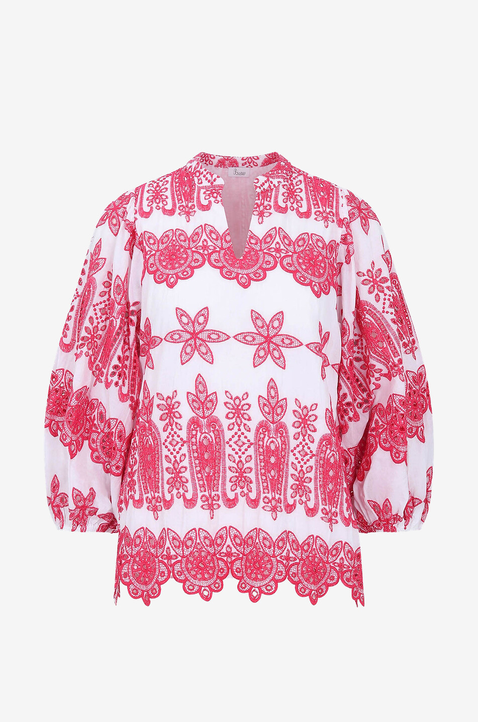 Bestickte Bluse aus Baumwolle