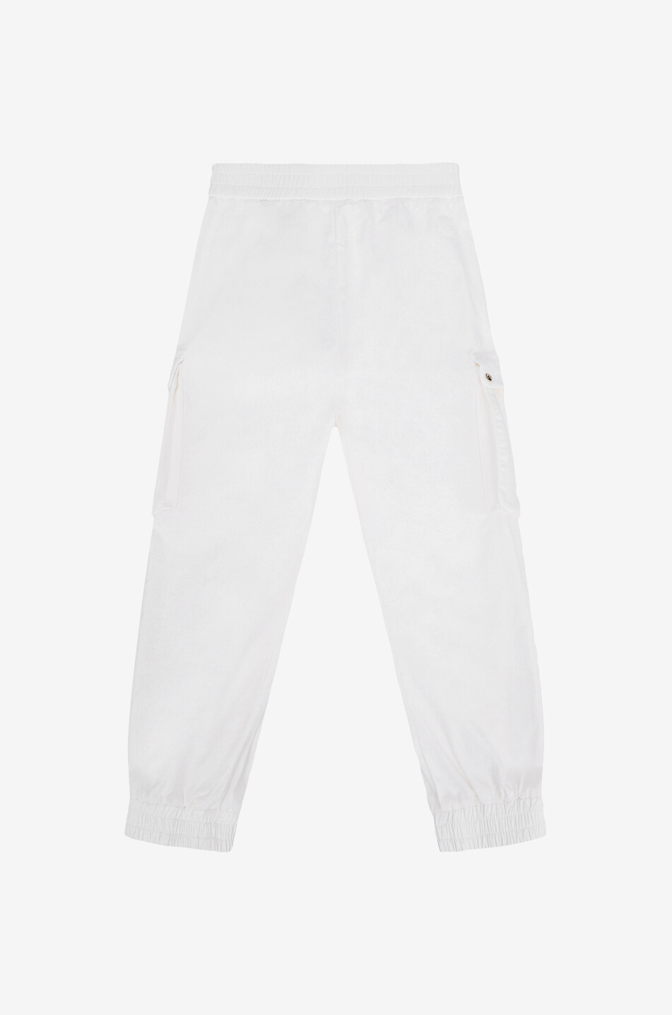 MONCLER Pantalon cargo garçon en denim Garçon BLANC 2