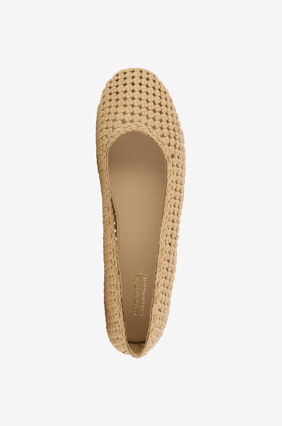 Ballerines en cuir véritable Flower