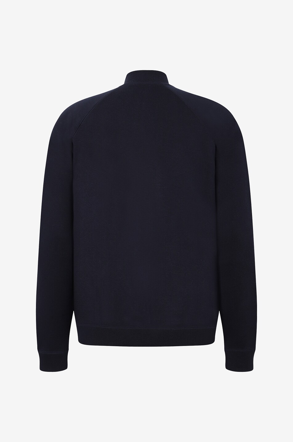 MAURIZIO BALDASSARI Cardigan zippé en soie et coton Homme BLEU FONCE 2