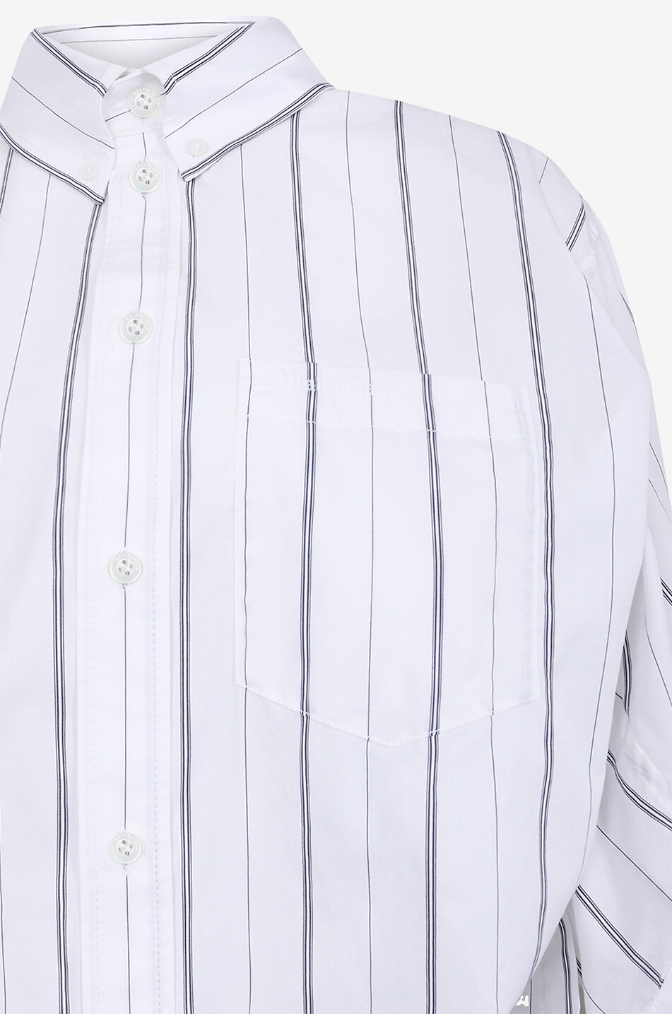 Gestreiftes Oversize-Hemd Swing Twisted BB Corp