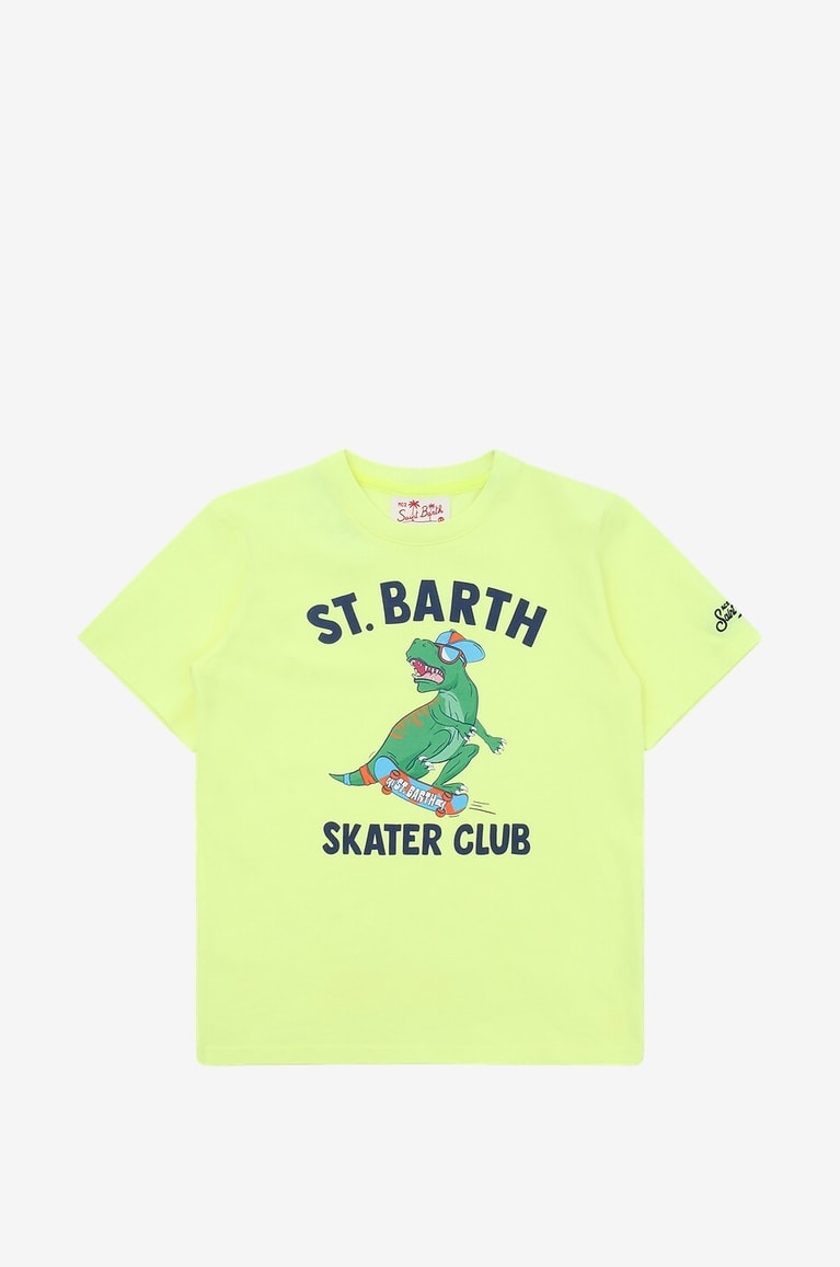 MC2 SAINT BARTH T-shirt enfant à manches courtes Boy Garçon JAUNE 1
