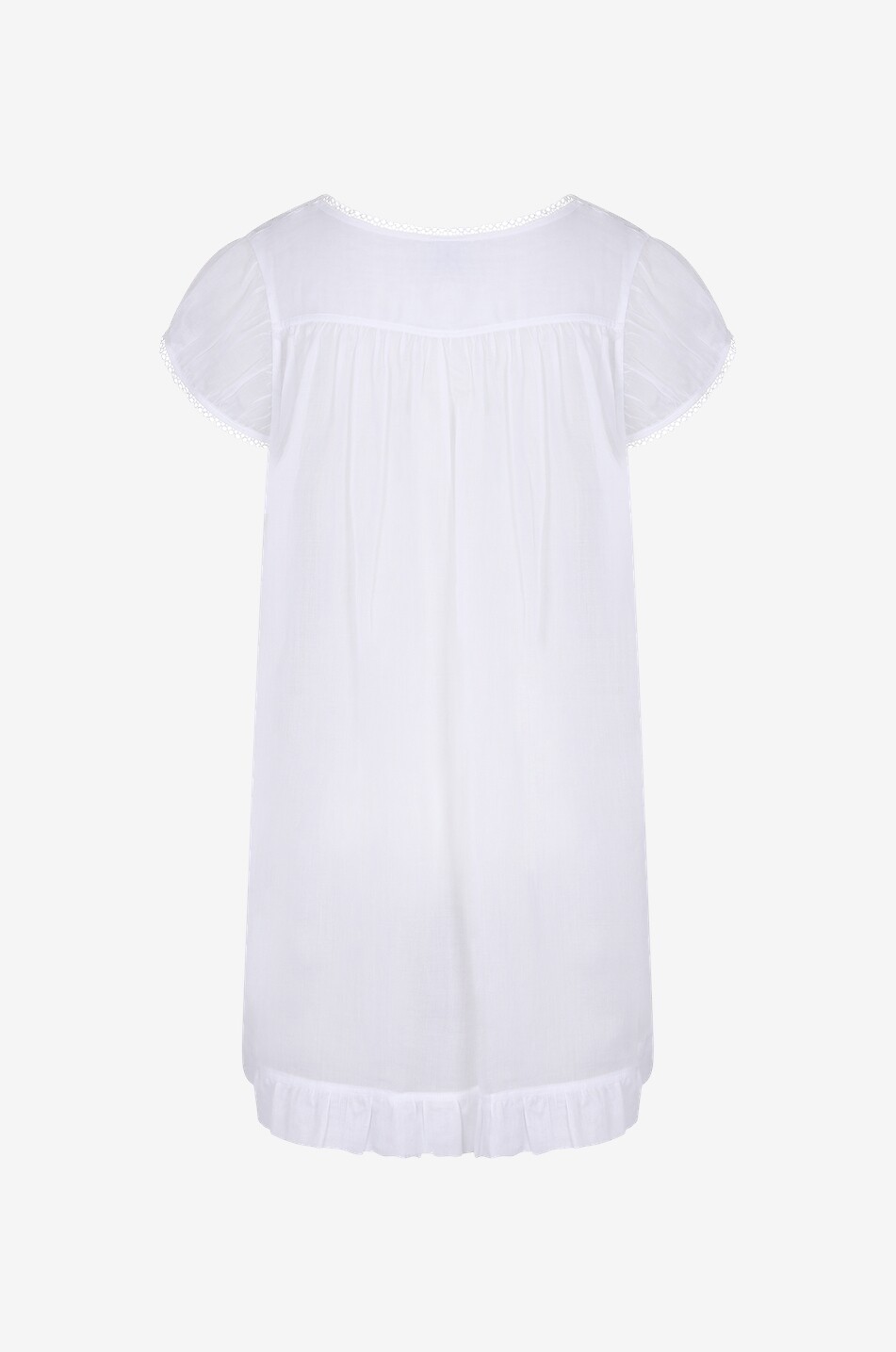 CELESTINE Liza cotton nightdress Women WHITE 2