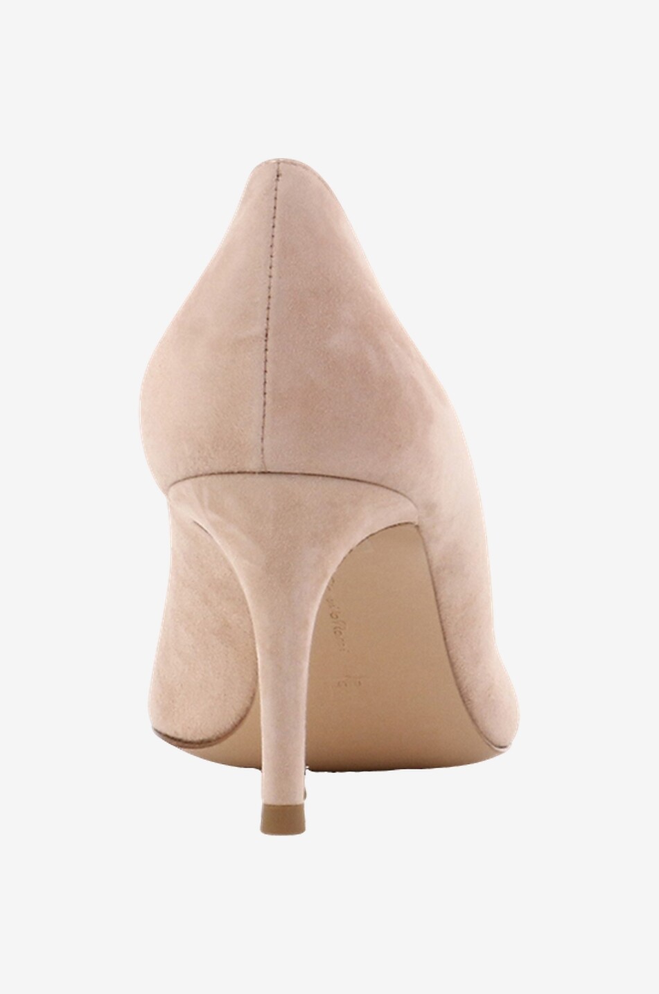 GIANVITO ROSSI Escarpins en daim à bout pointu Gianvito 70 Femme BEIGE 4