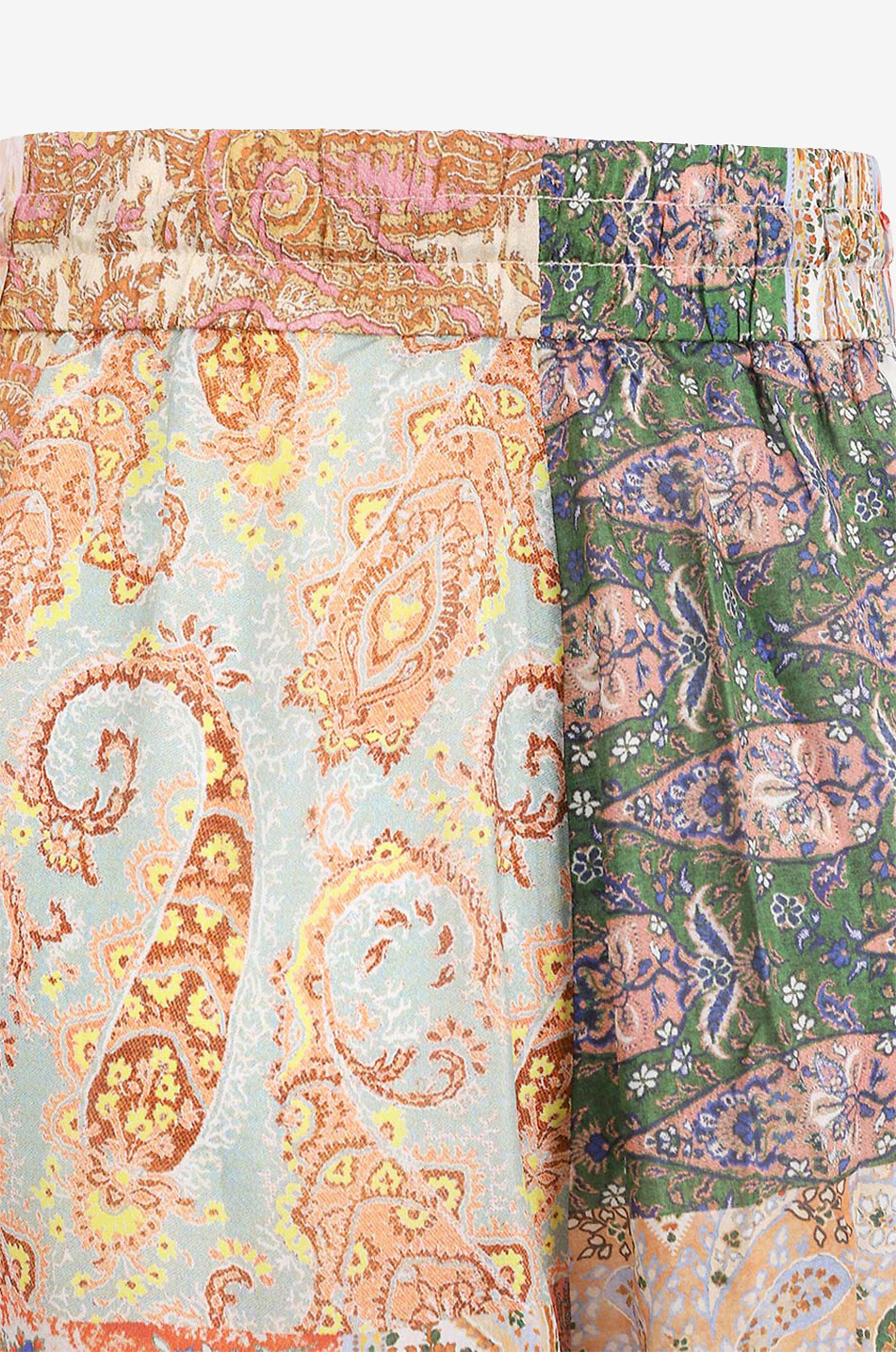 ZIMMERMANN Seidenhose mit weitem Bein Devi Relaxed Damen BUNT 3