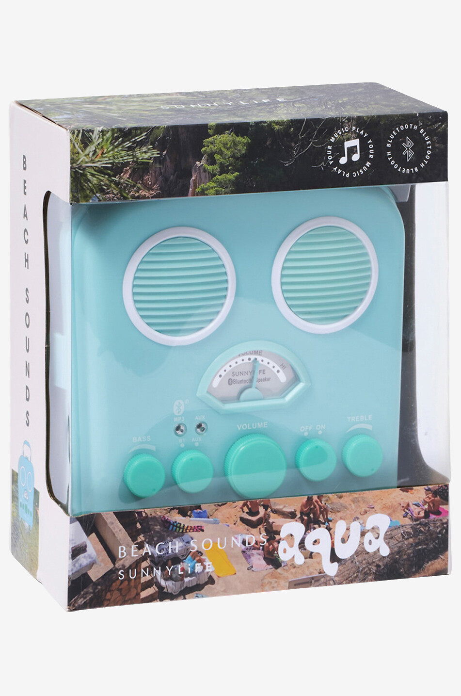 SUNNYLIFE Beach Sounds Utopia beach speaker Home BLUE 5