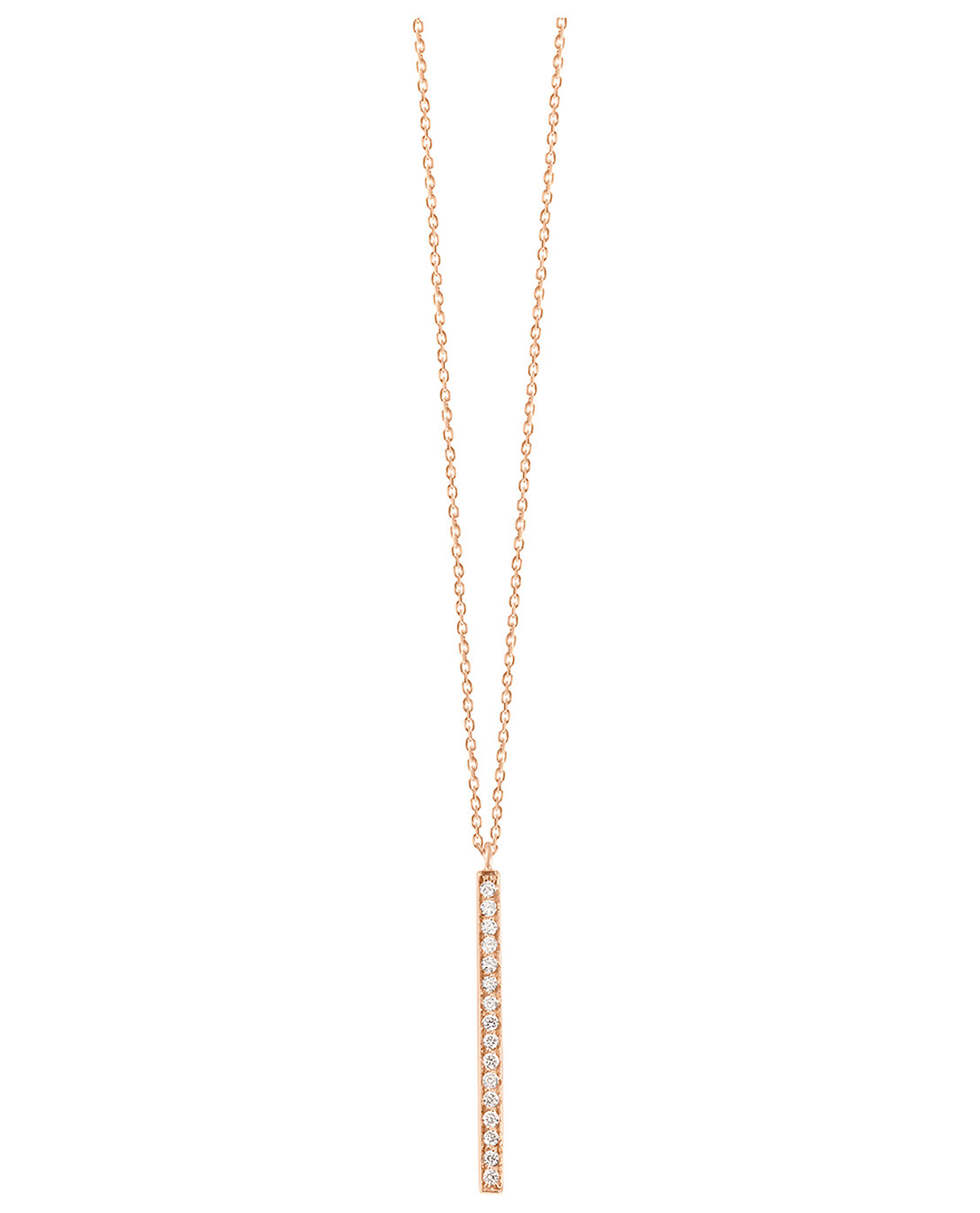 VANRYCKE Collier en or rose à pendentif diamants Medellin Femme ROSE 3