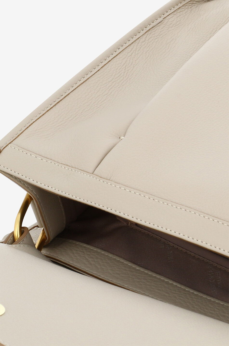 GIANNI CHIARINI Louise leather handbag Women EGGSHELL 5