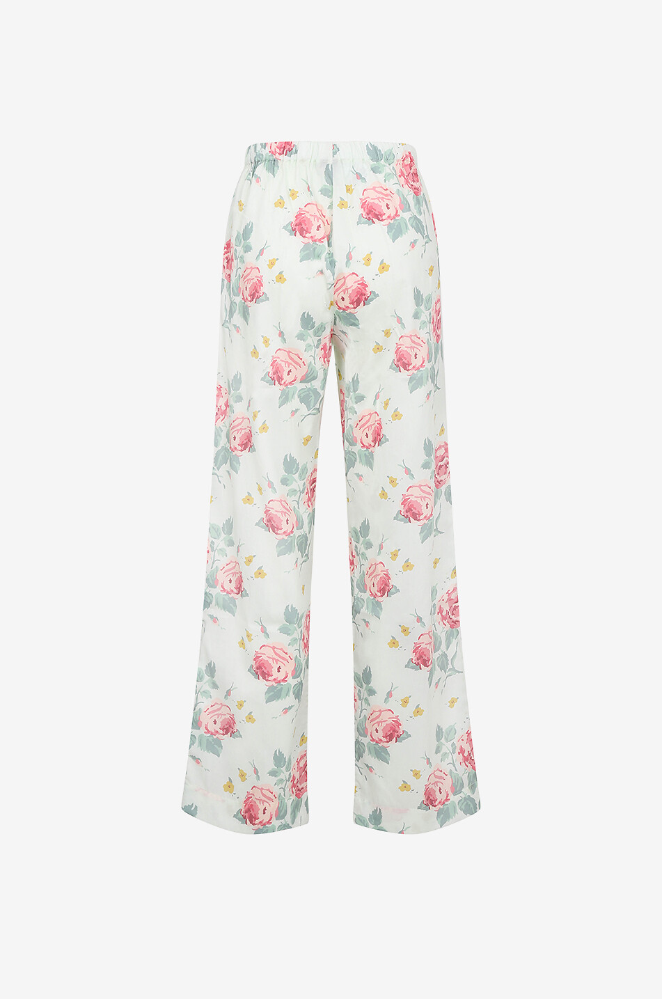 LALIDE A PARIS Vera cotton pyjama bottoms Women LIGHT GREEN 2