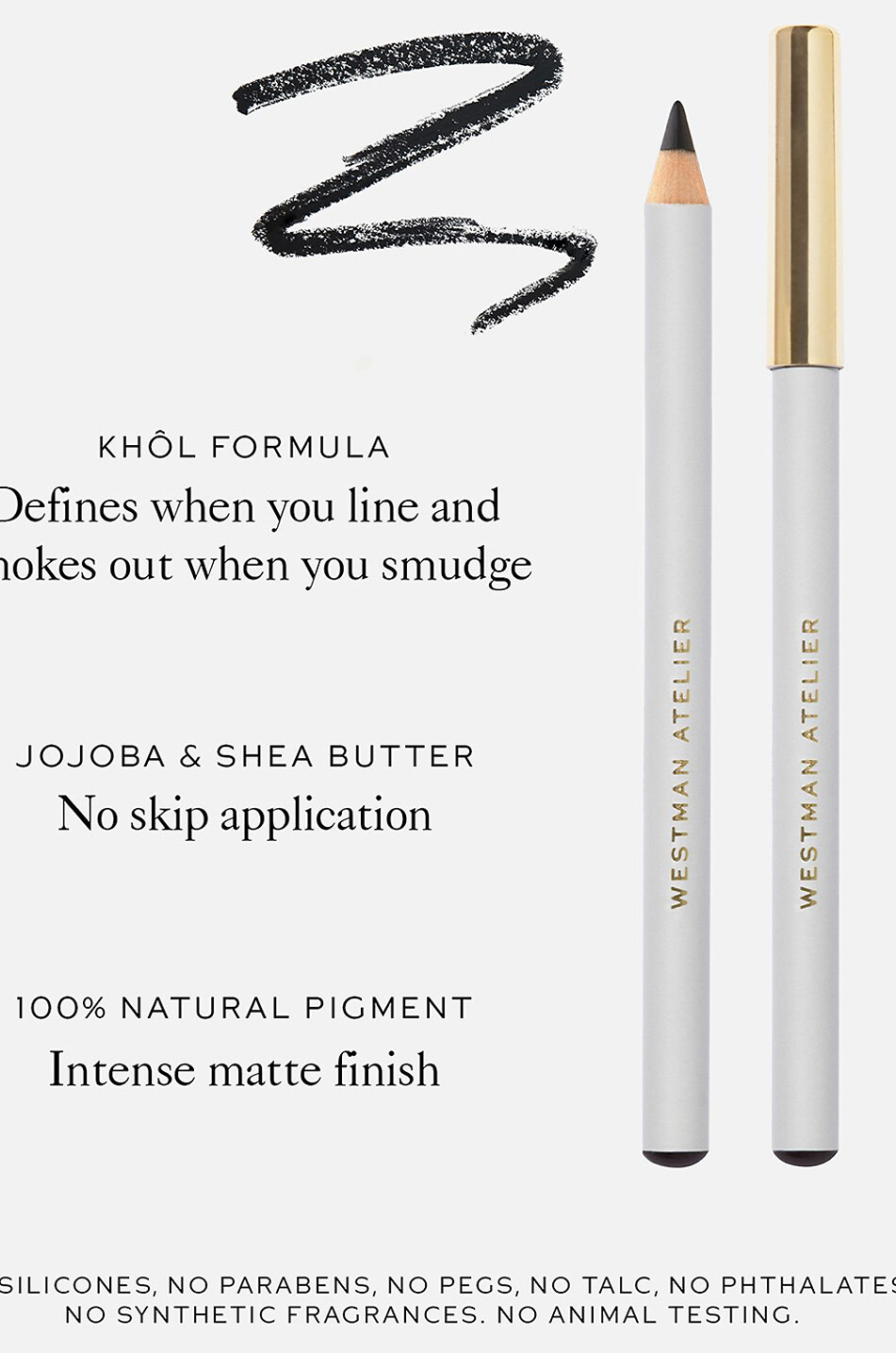 WESTMAN ATELIER Eye Love You - Khôl Brun - eye pencil Women Colourless 4