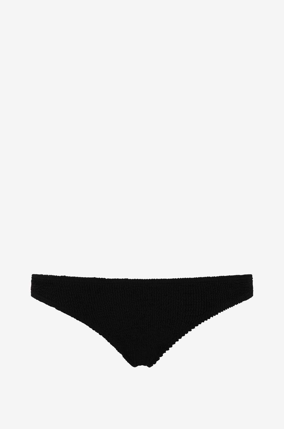BOND-EYE Bas de bikini en seersucker Sign Femme NOIR 1