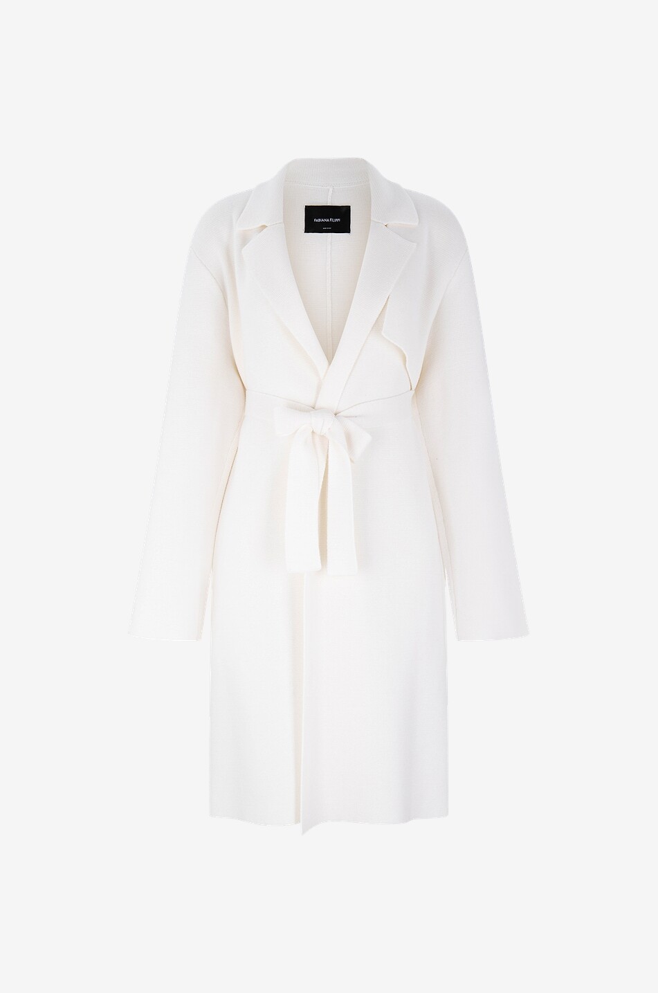 Milano-Jersey-Strick-Trenchcoat