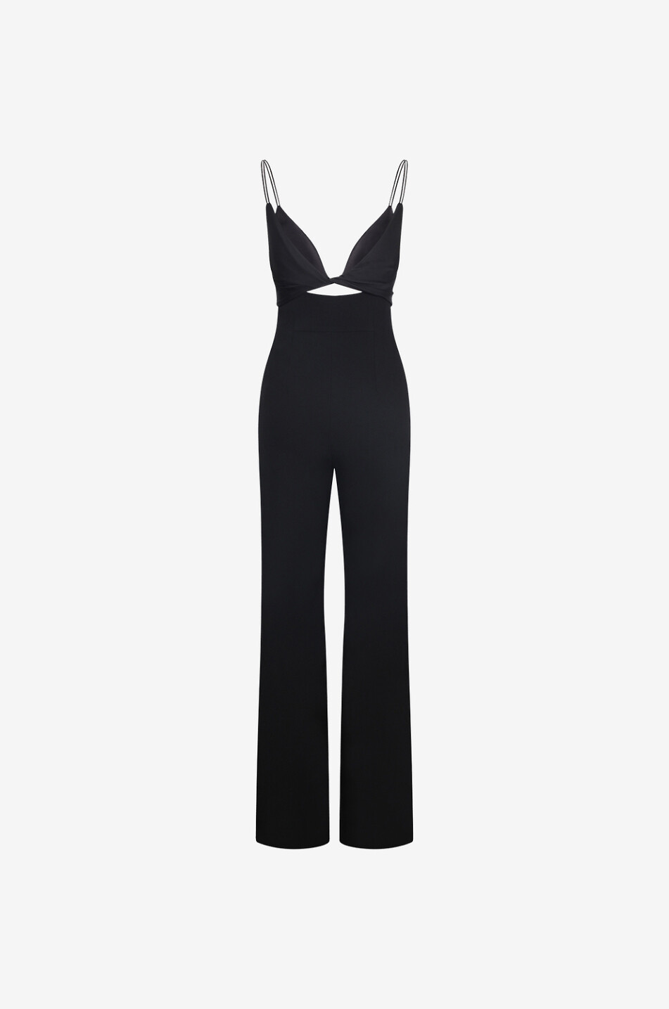 Combinaison en satin et jersey Out Of Line