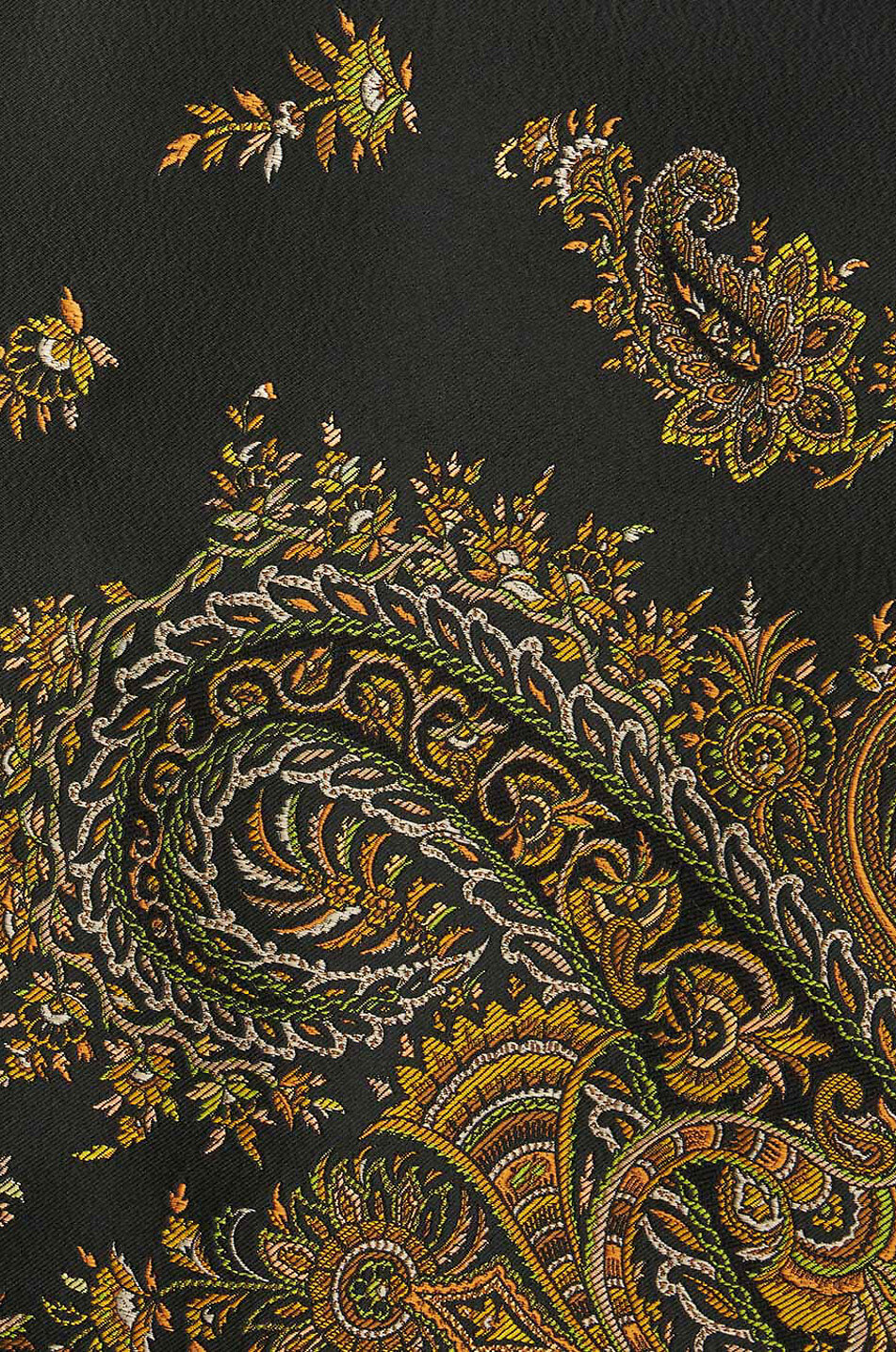 Jacquard-Cape mit Paisley-Motiven