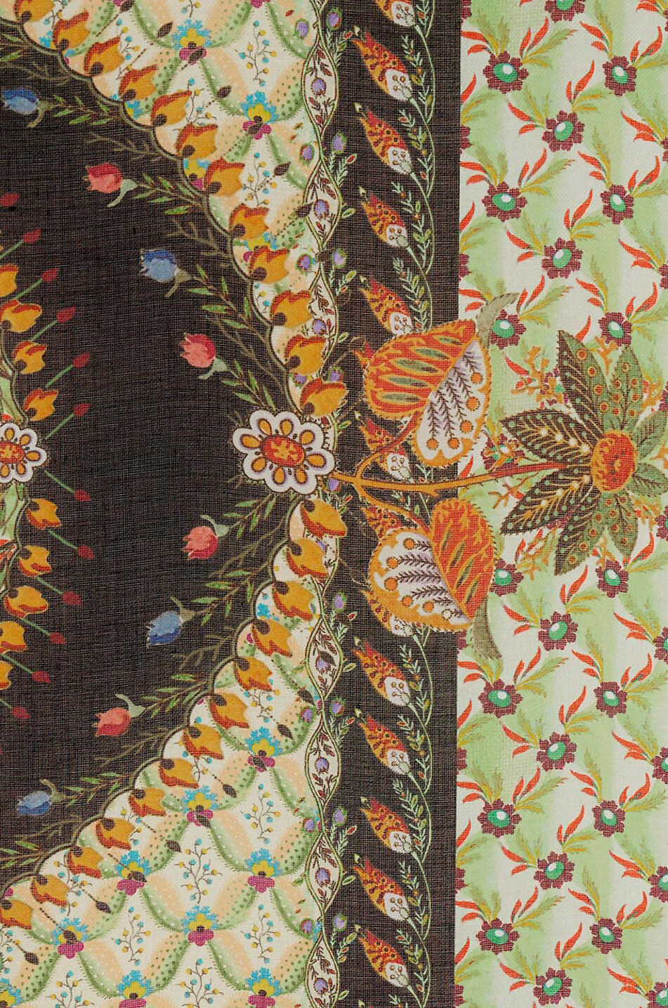Floralia modal shawl
