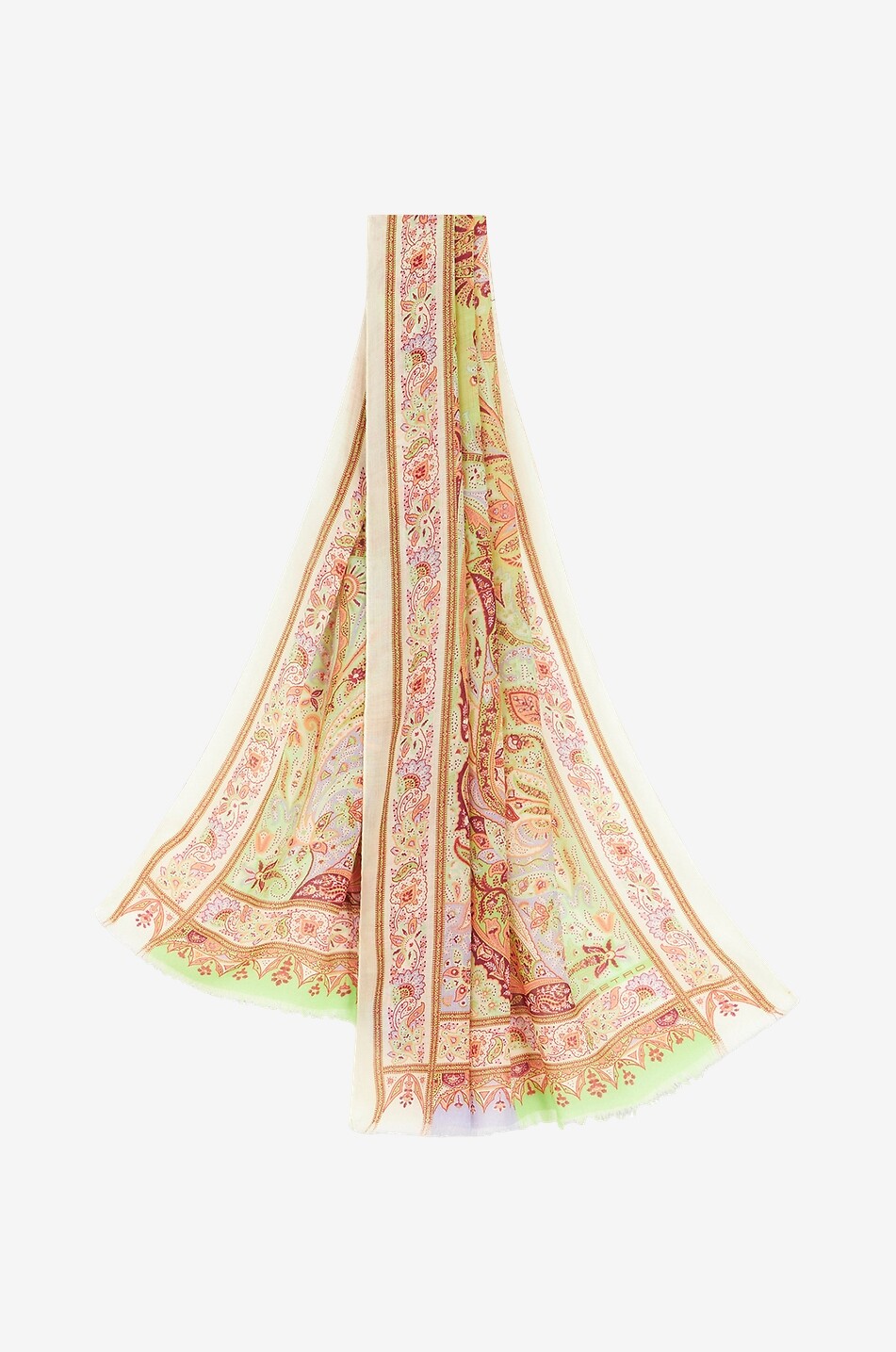 Feiner Webschal mit Paisley-Print Delhy