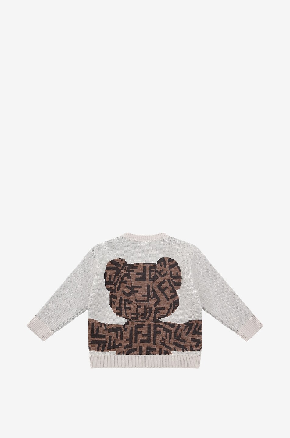Fendi Bear baby jacquard jumper