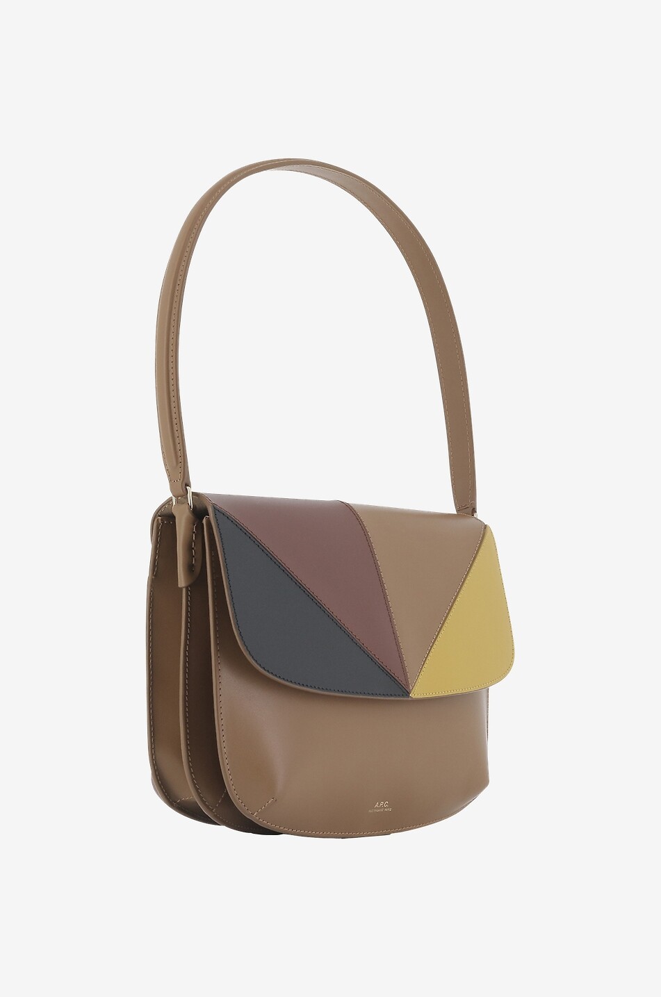 A.P.C. Sac porté épaule patchwork Sarah Femme MULTICOLORE 2