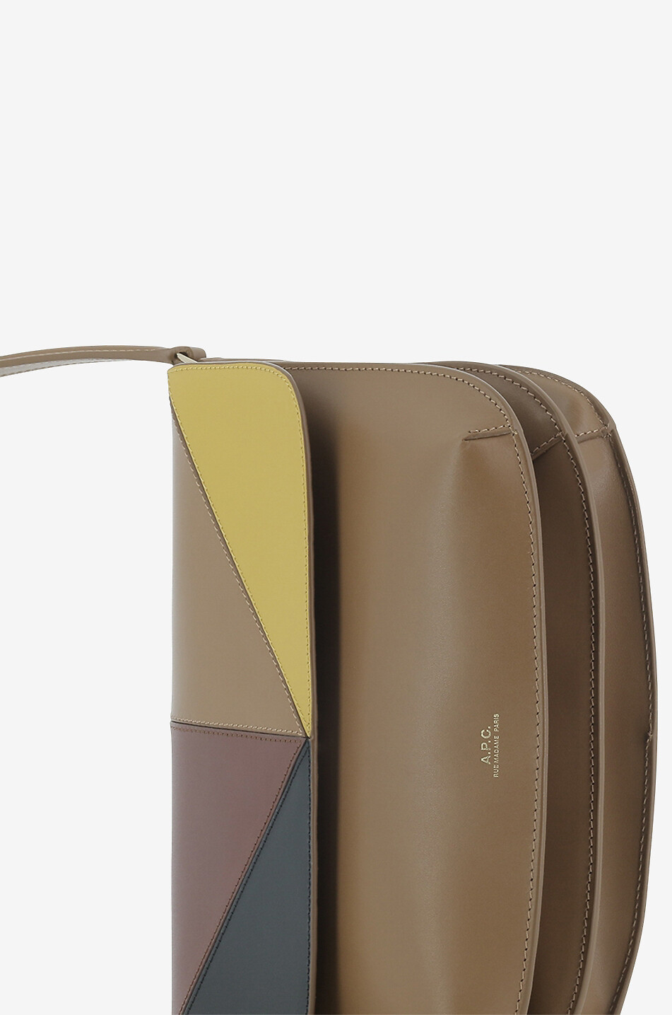 Patchwork-Schultertasche Sarah