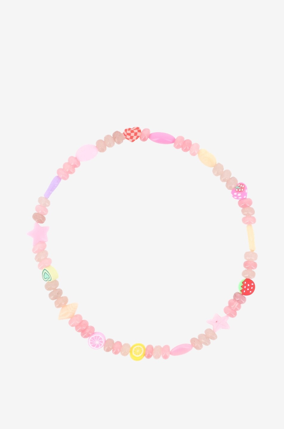 Collier enfant en pierre et perles