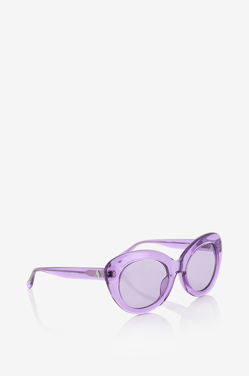 THE ATTICO Agnes cat-eye sunglasses Women PURPLE 2