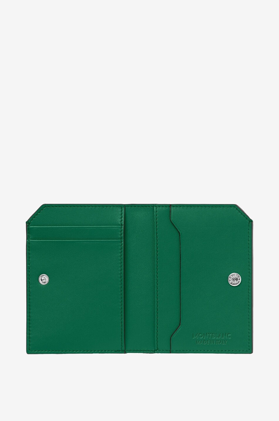 MONTBLANC Mini-Brieftasche aus Glattleder Meisterstück Selection Soft 4cc Herren GRÜN 2