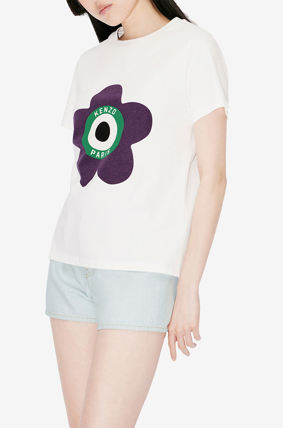 Kurzärmeliges T-Shirt aus Baumwolle Kenzo Target