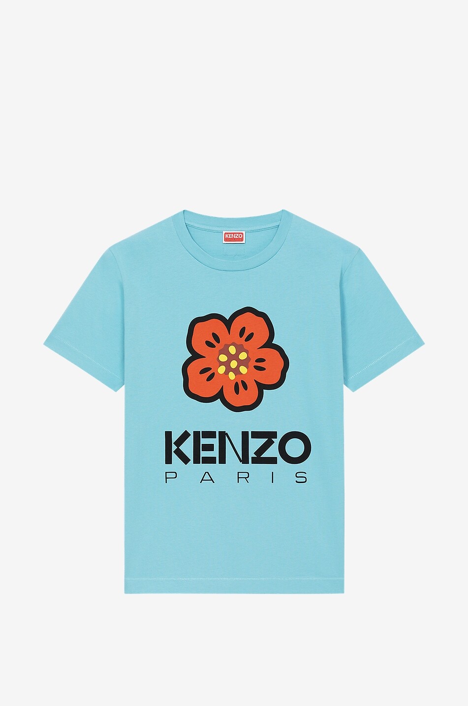 KENZO T-Shirt aus Baumwolle Boke Flower Damen BLAU 1