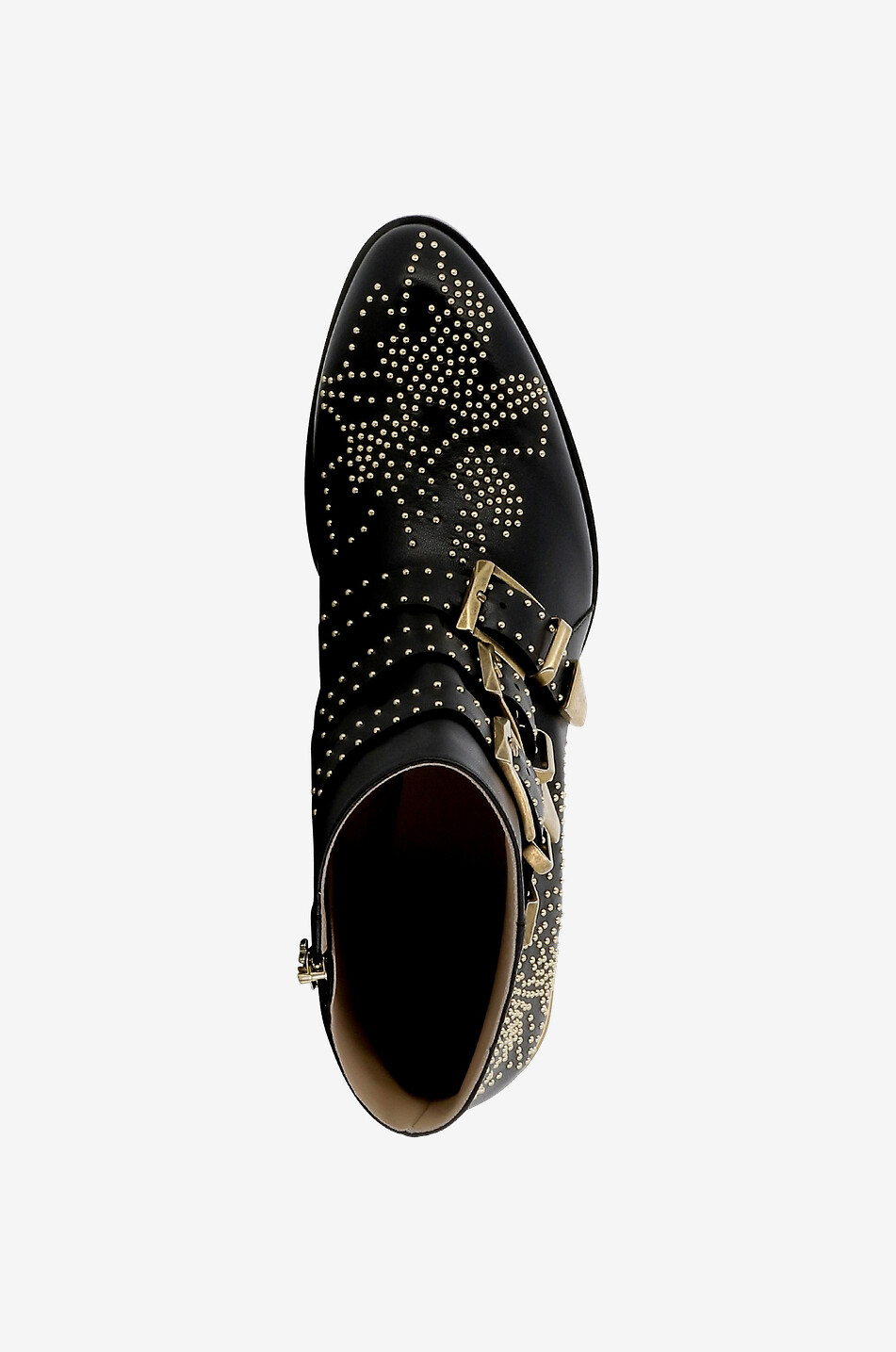 CHLOE Bottines en cuir de veau à clous Susanna 45 Femme NOIR 5