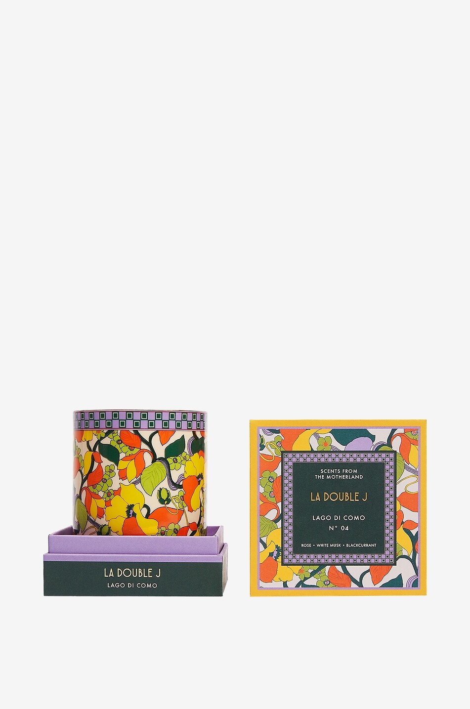 Bougie parfumée en pot en porcelaine