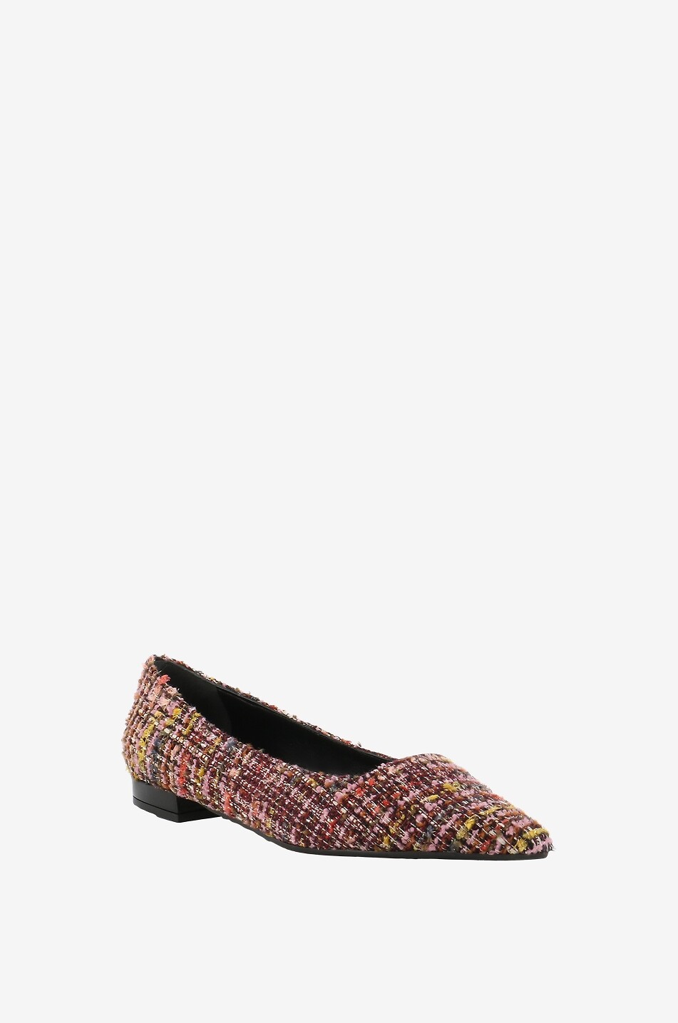 BONGENIE Ballerines en tweed à boud pointu Amaia Femme MULTICOLORE 1