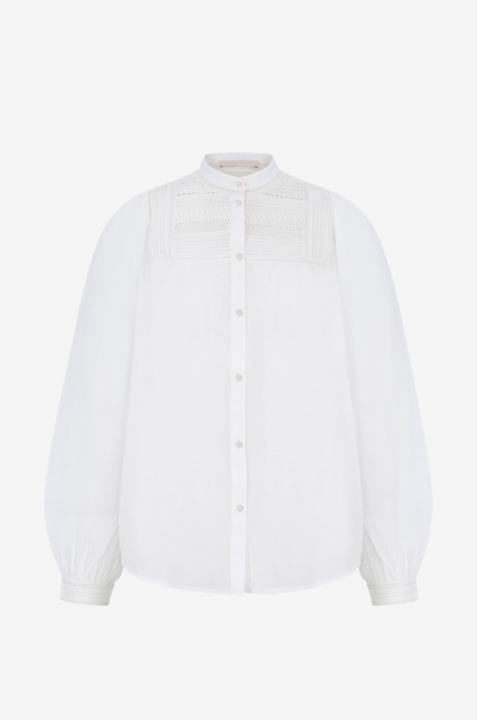 Valdo cotton and viscose long-sleeved blouse