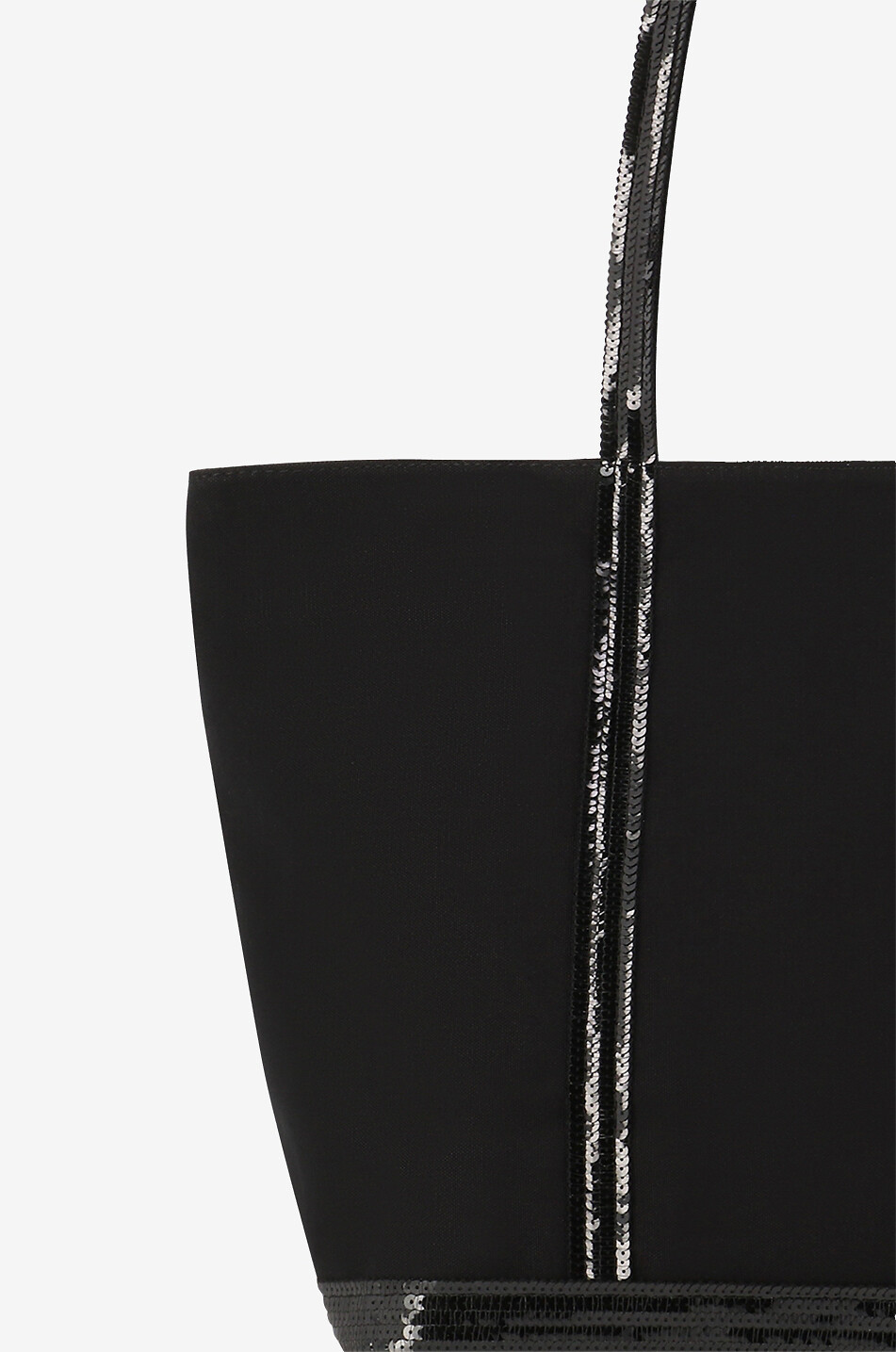 VANESSA BRUNO L Cotton tote bag Women BLACK 5