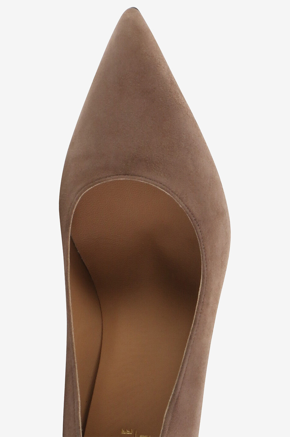 Escarpin en daim beige best sale