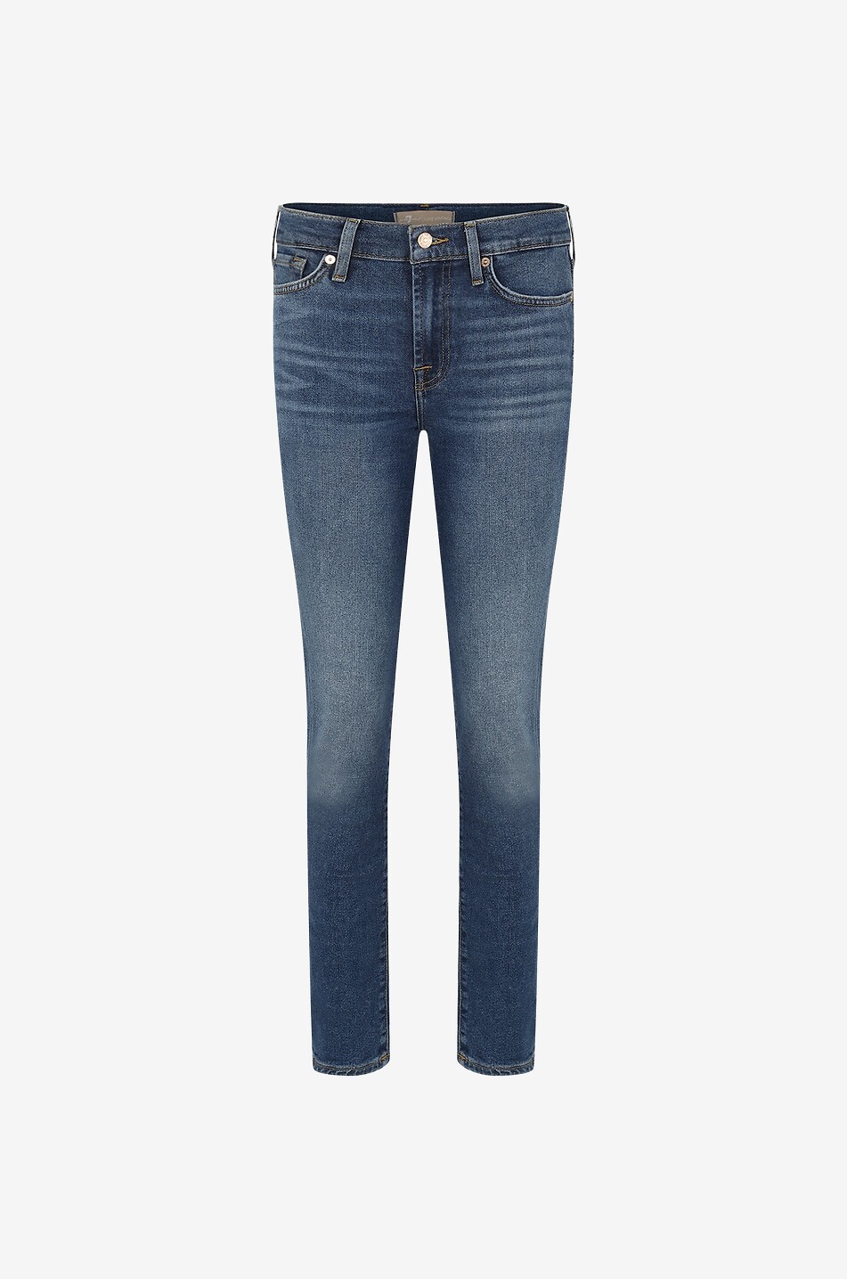 Slim Jeans aus Baumwolle und Modal Roxanne Luxe Vintage Slim Fit