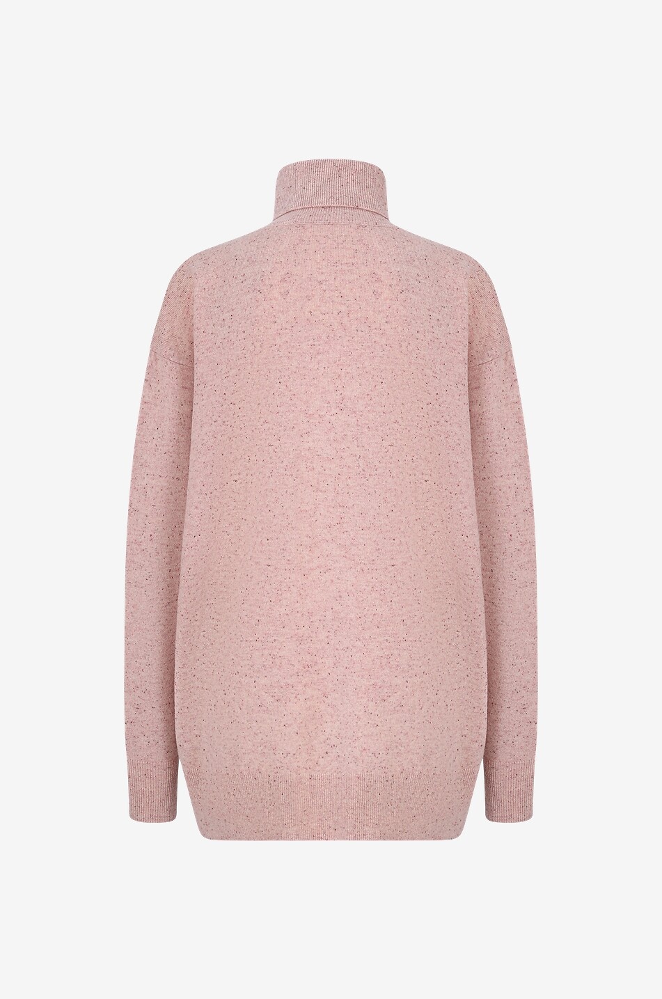 VANESSA BRUNO Pull à col roulé en laine mérinos Balladone Femme ROSE CLAIR 2