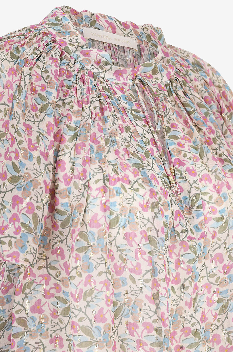 Top à manches courtes en viscose Valentin