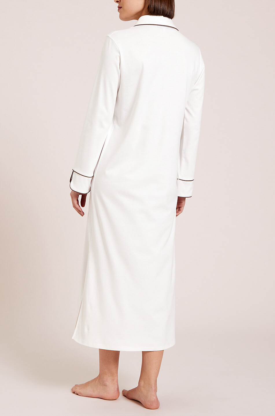 Chemise de nuit longue en interlock Tempo