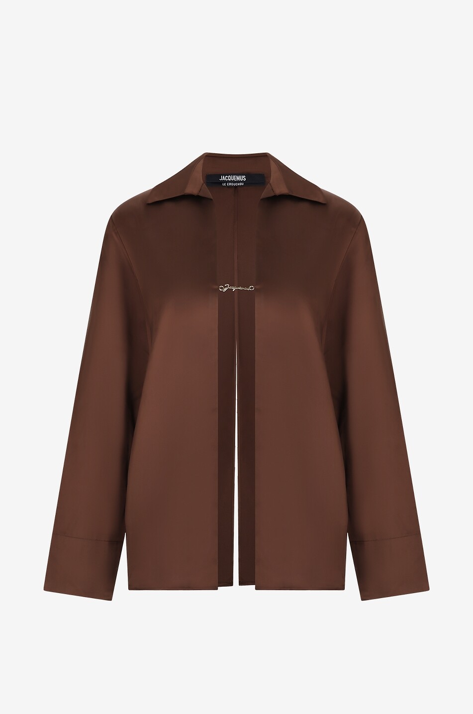 Chemise en satin sans boutons La Chemise Notte