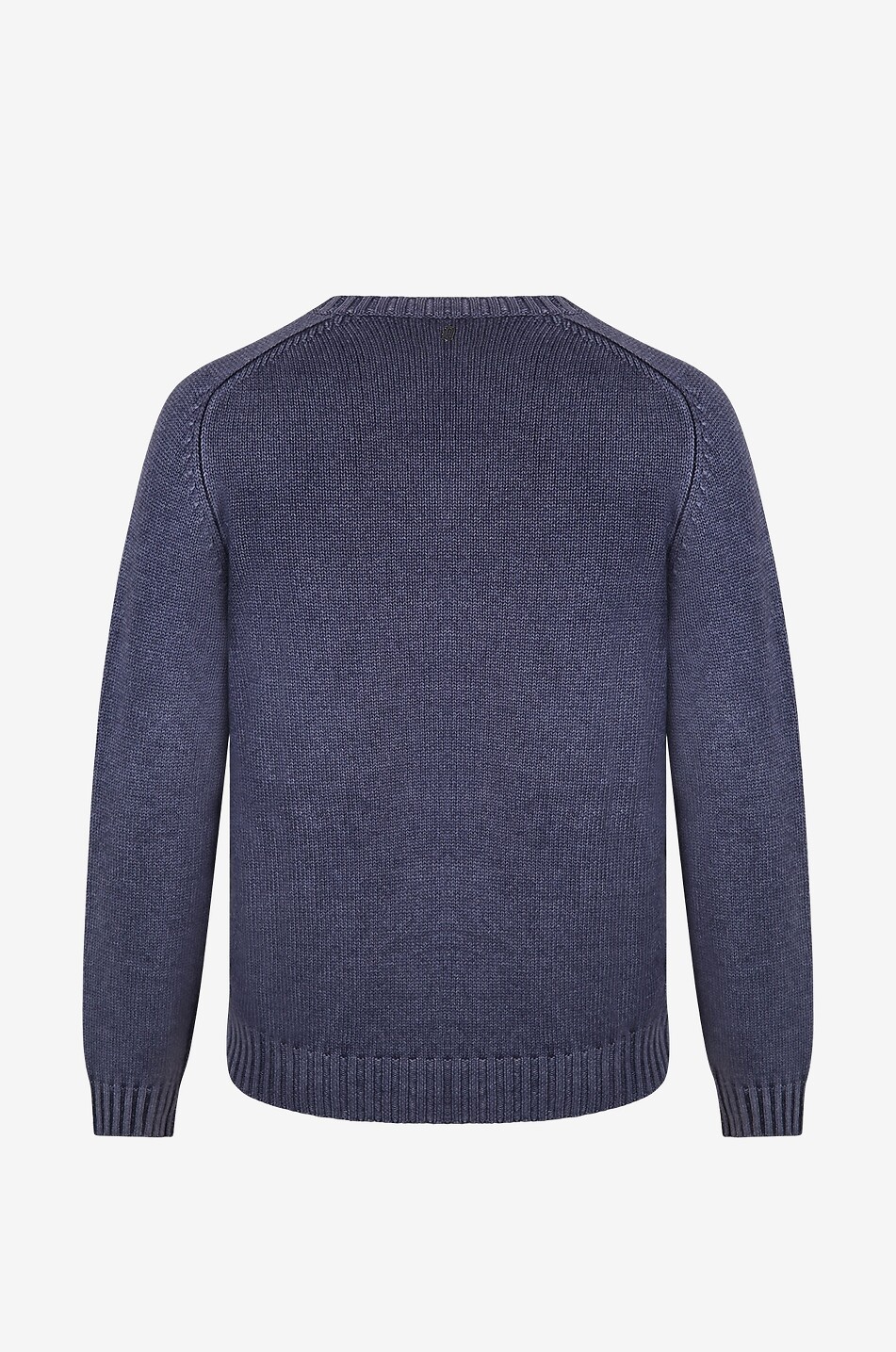 Vintage effect crewneck jumper