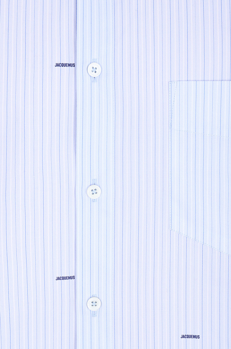 La chemise Simon striped logo printed shirt