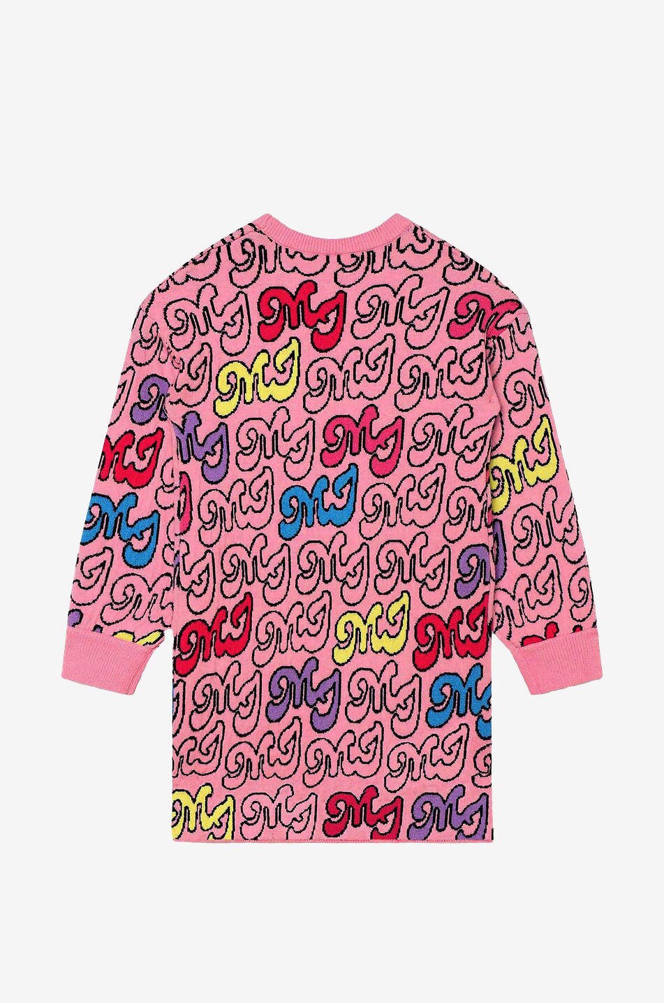 MARC JACOBS MJ girls' viscose round neck jumper Girl LIGHT PINK 2