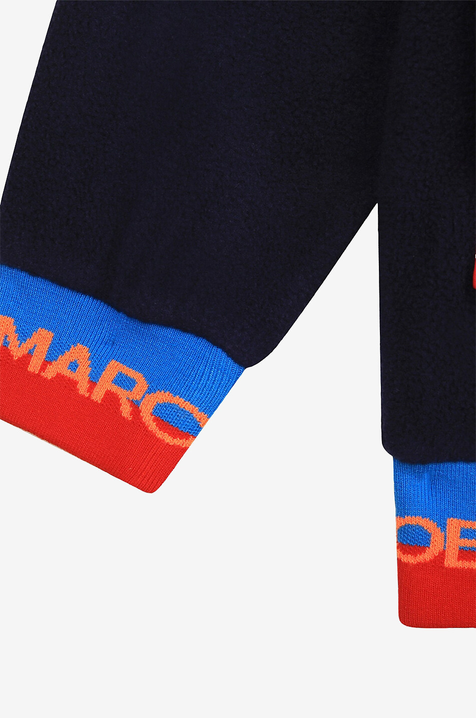 Sweat-shirt zippé à capuche en coton garçon